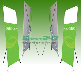 Standee x nhôm cao cấp 80x180